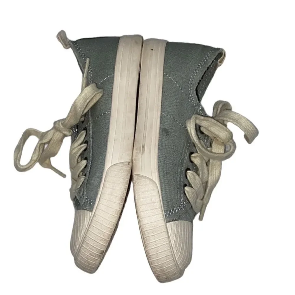 Zara Toddler Girls Kids Blue Lace up Sneakers(Size 27/